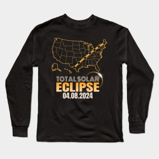 Total Solar Eclipse Long Sleeve T-Shirt